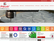 Tablet Screenshot of grafimetal.com